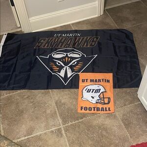 UT Martin Skyhawks Flag and Banner Set